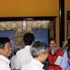 Traditional female costumes, personal belongings on display in Hue 