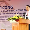 Hanoi starts construction on 500-bed children’s hospital