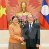 Top legislator welcomes Lao delegation