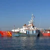Five fishermen aboard sunken boat rescued