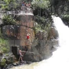  Datanla waterfall crossing inspected