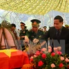 Martyrs’ remains repatriated from Laos