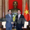 President hosts warm reception for Chinese ambassador 