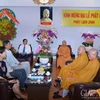 VFF leader visits Buddhist dignitaries, followers in HCM City