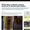 Argentine, Italian press highlight Obama’s Vietnam visit