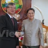 Party Inspection Commission head welcomed in Laos
