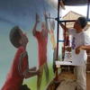 Project to colour central villages with painted houses