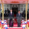 President Tran Dai Quang starts State visit to Laos 