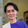 Myanmar’s state counselor visits Thailand