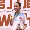 Tran Thi Khanh Ly wins Asian wushu gold medal
