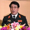 Senior Vietnamese officer receives Chinese guest 