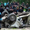 Bomb kills three police officers in southern Thailand 