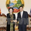 Lao papers highlight NA Chairwoman’s visit