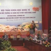 Seminar seeks measures to ensure environmental security in East Sea