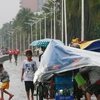 Typhoon Sarika hits Philippines