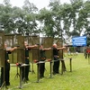 Foreign military attachés attend shooting event in Vietnam