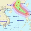 Typhoon Haima enters East Sea