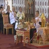 Thai King leads Buddhist praying ritual for late father 