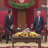 Party leader welcomes new Japanese ambassador