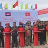 Vietnam, Cambodia border guards hold friendly exchange