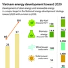 Vietnam energy development toward 2020