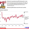 Vietnam’s manufacturing PMI rebounds in June