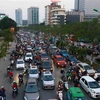 Hanoi suffers traffic jams ahead of Tet