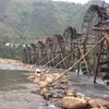 Water wheels stun visitors to northwestern region