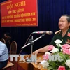 NA Vice Chairman meets voters in Lao Cai province