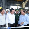 PM inspects environment at Formosa Ha Tinh steel company