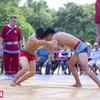 Attraction of Vietnam's traditional wrestling 