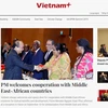 VietnamPlus launches new interface for foreign language versions