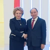 President meets with Speaker of Russia’s Federal Council 