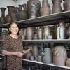 Artisan molds earth into life in Huong Canh