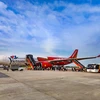 Vietjet welcomes wide-body aircraft bearing Vietnamese tourism symbol