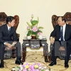 Deputy PM welcomes Japanese guest