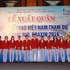 First Vietnamese athletes depart for Olympics 