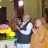 Indian PM meets with Vietnamese Buddhists 