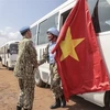 Vietnam peacekeepers arrive in South Sudan