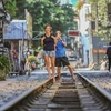 Hanoi's train street attracts foreign visitors