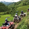 Experiencing driving off-road ATVs in Mu Cang Chai