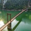 The beauty of Song Da Reservoir in Tua Chua highlands district