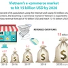 Vietnam's e-commerce market to hit 15 billion USD by 2020