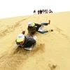 Great fun sand boarding in Nui Ne