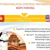 Vietnam-Malaysia strategic partnership keeps thriving