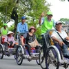 Cyclo tour around Hue city