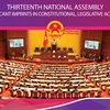 Thirteenth National Assembly: Significant imprints in consitutional, legislative activities