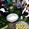 Chung cake making village hustles ahead of Tet 