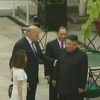 Trump, Kim take stroll around Metropole hotel