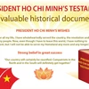 President Ho Chi Minh's testament- invaluable historical document